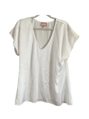 Show Me Your Mumu Pink Label on White Fabric thumbnail 7