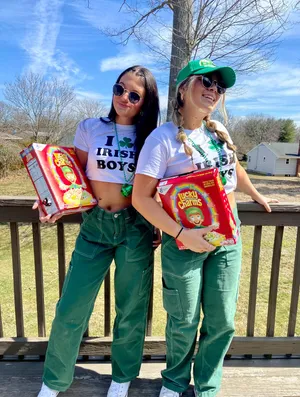 Garage Green cargo pants  thumbnail 2