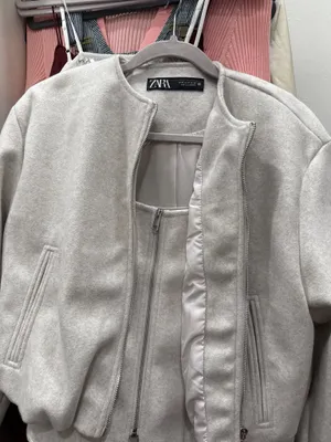 NWT ZARA bomber jacket & top thumbnail 2