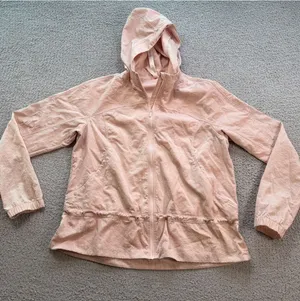 Lululemon Street to Studio Jacket Women’s 10 Dune Blush Pink Hooded Windbreaker thumbnail 1