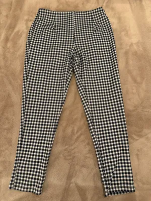 Iggy Princess Polly Gingham Pants Black White thumbnail 5