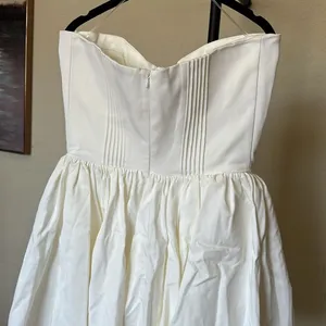 HOUSE OF CB L A-C longer length 'Katherine' White Strapless‎ Corset Mini Dress thumbnail 7