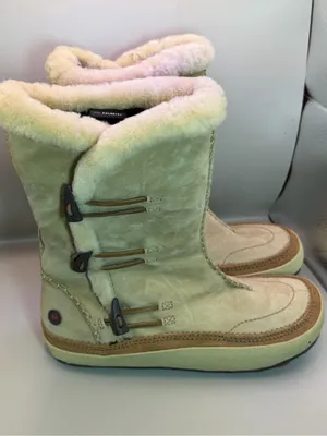 Merrell Spirit Tibet Timber Boots Womens 8 Shearling Leather Winter thumbnail 3