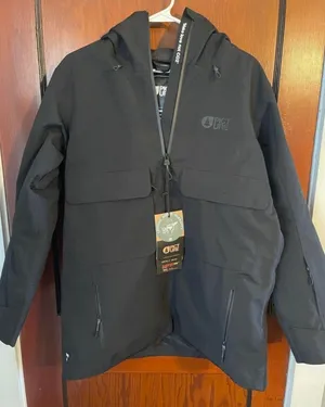 Snowboarding Jacket Black Size M thumbnail 1
