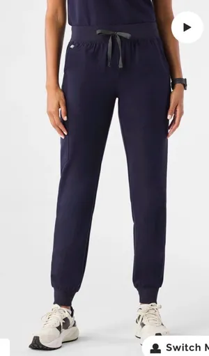 Figs Navy Blue Zamora Jogger Scrub Pants Size XS/P thumbnail 1
