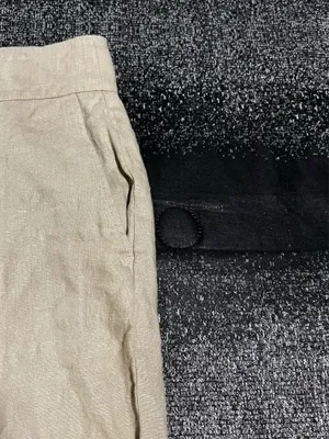 Womens sz20-22R Boden 100% Linen wide leg capri pants 24" inseam thumbnail 4