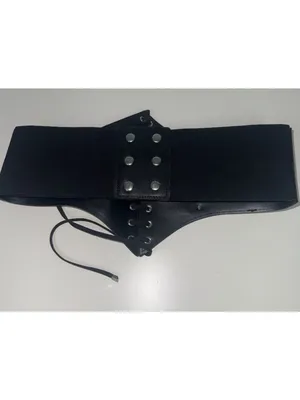 Spirit Halloween Gothic Skeleton Hands Corset Belt Underbust Waist Cincher Halloween Goth Y2K S/M thumbnail 5