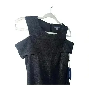 Tommy Hilfiger Black Cold‎ Shoulder Sheath Dress, Size 6 thumbnail 5