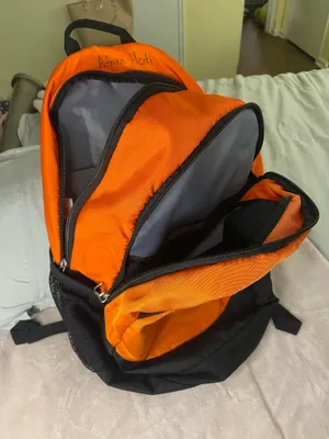 adidas Orange and Black Heights Soccer Backpack thumbnail 3