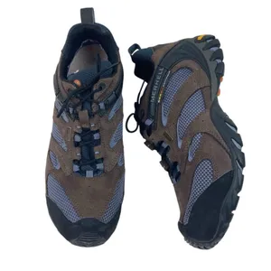 Merrell Performance Shoes Womens Size 9.5 Brown Blue Mesh Hiking Lace Up Sneaker thumbnail 3