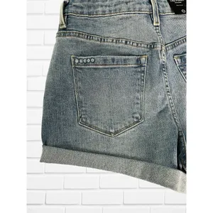 Blank NYC Shorts Women's Sz 26 The Perry Mom Shorts Blue‎ Cotton Pockets thumbnail 7