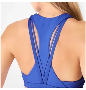 Blue Fabletics Sports Bra thumbnail 2