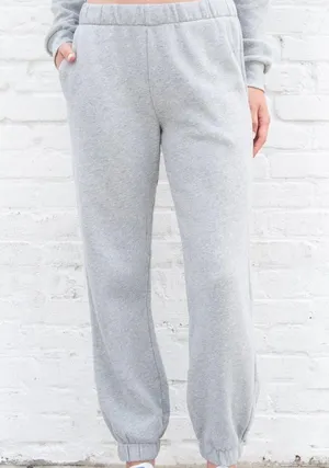 Grey Brandy Melville Sweatpants Rosa Light thumbnail 1