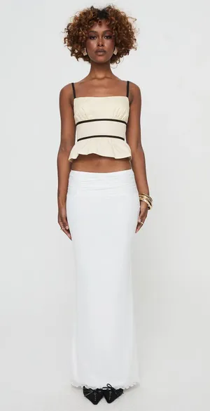 Princess Polly Meredith Mesh Maxi Skirt thumbnail 7