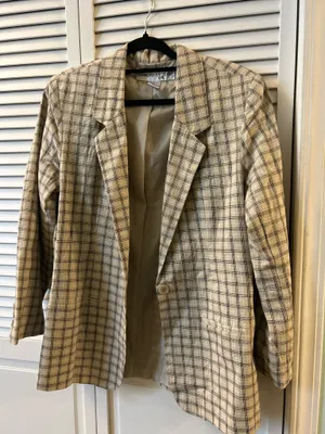 Adolfo 80s vibe blazer jacket thumbnail 1