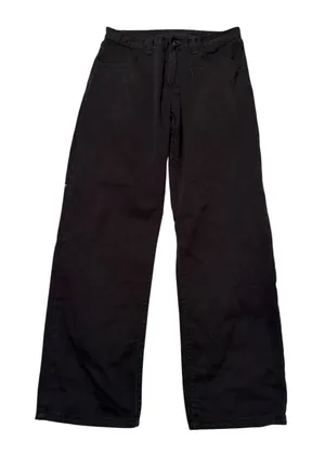 John Galt Womens Size Small Straight Leg Jeans Black Mid-Rise Cotton Blend RU003 thumbnail 1