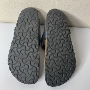 Birkenstock Gizeh Leather Thong Silver/Gray Sz 37 US 6 Regular Sandals Slip On thumbnail 9