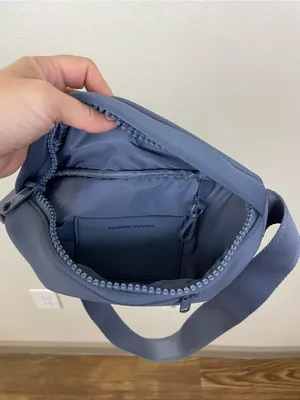 Dagne Dover Ace Neoprene Belt Bag Fanny Pack in Ash Blue thumbnail 5