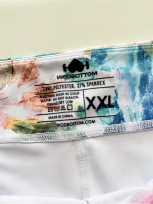 NWT Woodbottom Tie Dye Shorts Size XXL thumbnail 4
