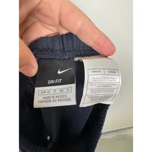 Nike Dri-FIT Running Shorts Womens S Navy Blue Excellent Zipper Pocket Swoosh thumbnail 4