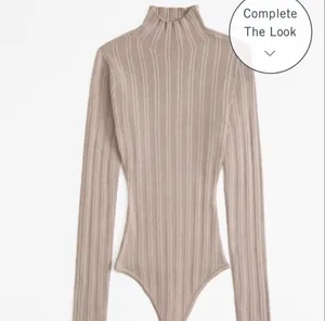 Abercrombie and Fitch Rib High Neck Bodysuit Size XS thumbnail 3