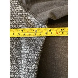 Lululemon Athletica 6 Gray‎ Cowl Mock Neck Full Zip Fitness Yoga Jacket Outdoor thumbnail 8