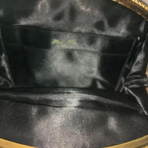 Mel-Ton black velvet vintage evening Clutch thumbnail 7