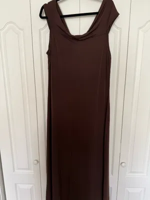 Brown Dress The Occasion by Old Navy thumbnail 5