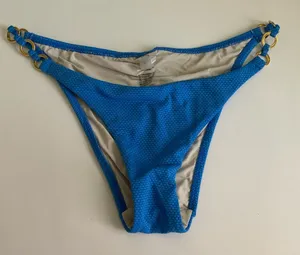 PQ Swim Blue Bikini Bottoms Size S thumbnail 1