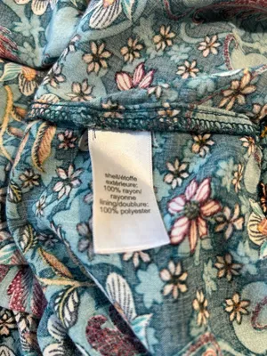 Maurice’s Floral Puff-Sleeve Dress Concert Cowgirl Size Large thumbnail 6