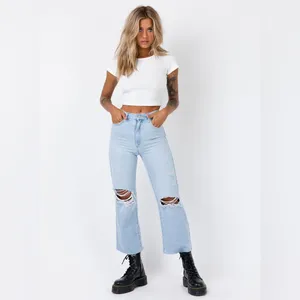Princess Polly El Basico Cropped Tee in White Size 8 New with tag thumbnail 5