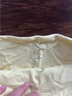 PacSun Basics Tube Yellow Top thumbnail 2