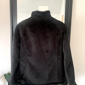 Black Faux Fur Super Soft Coat Size L thumbnail 2