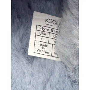 Koolaburra By UGG Fuzz D Out Women's Slippers‎ 11 M Blue Pastel NWOB thumbnail 9