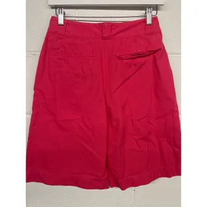 Samsoe Sz 6 Nora Honeysuckle Pink High Rise Cotton Bermuda Summer Resort Shorts thumbnail 5