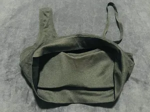 SheIn New Black Active sports Bra Size Medium thumbnail 3