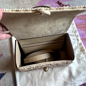 NWOT Cult Gaia Sybil Beaded Top Handle Bag Purse thumbnail 7