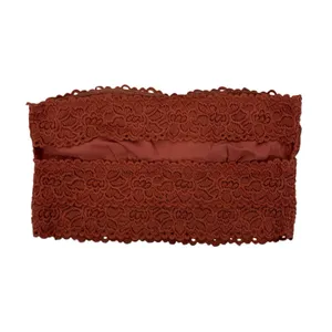 Aerie Bralette Medium Brown Strapless‎ Lace Tube Top Lounge Intimates Y2K thumbnail 2