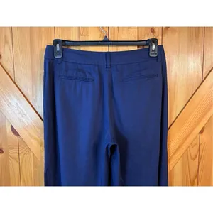 DKNY Pants Womens 6 Blue Wide Leg Pockets Dress Pants (4653) Read thumbnail 6