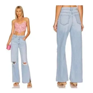 MOTHER SNACKS The Fun Dip Puddle Slice jeans Sz 6/28 thumbnail 2