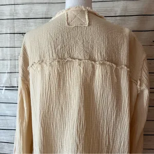 POL Gauze Style Jacket with Boho Charm thumbnail 7