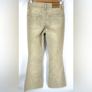 BDG women’s camel corduroy flare jean festive preppy Y2K size 26 thumbnail 4
