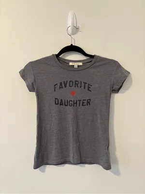 Favorite‎ Daughter Graphic Tshirt Small Gray thumbnail 2