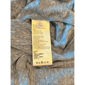 Free People We The Free Blue Cowl Neck Dolman Relaxed Knit Top Medium thumbnail 6