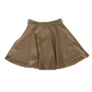 Princess‎ Polly Skirt 4 Tan Flare Pull On Y2K Trendy Preppy Cottagecore Retro thumbnail 2