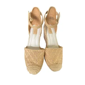 Franco Sarto Marsha Espadrille Wedge Sandals Beige Size 8.5 M thumbnail 8