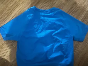 Medium blue cropped shirt thumbnail 2