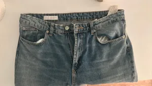 ZARA Jeans Wide-Leg High-Rise thumbnail 3