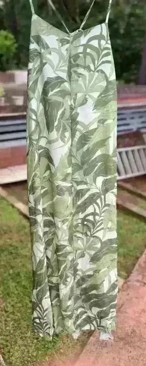 Citrine Swim $176 Free People Lizzie Dress Tropical Dreams Maxi‎ Hawaiian Floral thumbnail 1
