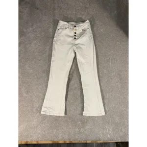 oraije paris white‎ jeans cropped flare boot cut Size Small 25x24 thumbnail 2
